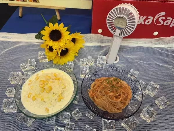 「ポッカサッポロ、猛暑に「冷たいスープ」提案 食欲低下やそうめんの食べ方アレンジに対応」の画像