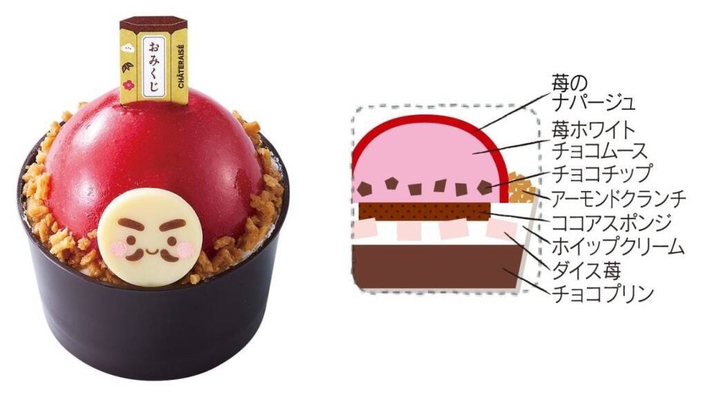 おみくじ付きケーキなど新春向けスイーツを発売【シャトレーゼ】