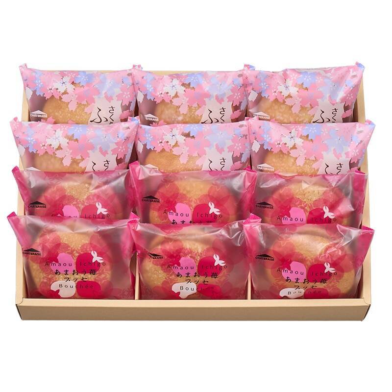シャトレーゼ 春のケーキ2024「桜デコレーション」「おめでたいフルーツタルトデコレーション」など発売、さくらチョコラスク･桜クリームあんみつも
