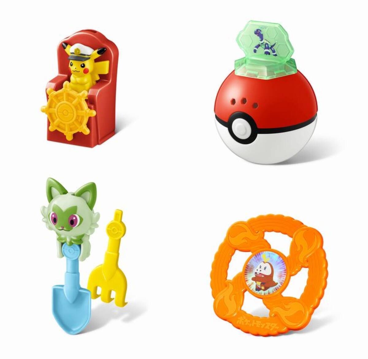 ハッピーセット「ポケモン」第1弾発売、キャプテンピカチュウ 