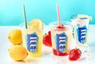 【春夏限定】森永製菓『アイスボックス割ドリンク』今年も登場/ 果実と合わせた計2品、店舗限定で発売