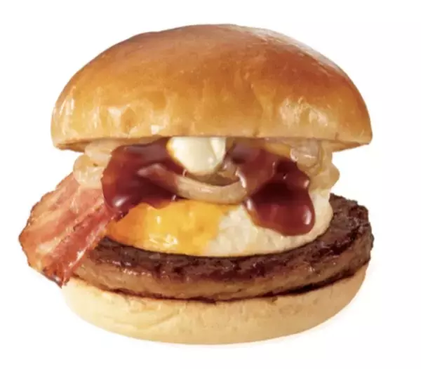 「ファーストキッチン「チーズこく旨BBQベーコンエッグバーガー」など4品発売/八丁味噌を使ったてりやきソース×BBQソースでコク深い味わいに」の画像