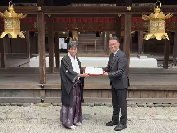 「味の素AGF、上賀茂神社で「神山湧水珈琲会」 コーヒー飲用の新たな場面提案」の画像