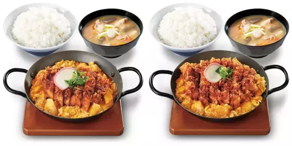 「かつやの新年一発目は「カツ×親子丼」 ロースカツ120gも選べる期間限定メニュー」の画像