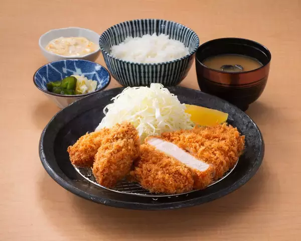 とんかつ神楽坂さくら「牡蠣フライ」今年も登場　広島県産牡蠣×豚かつの定食