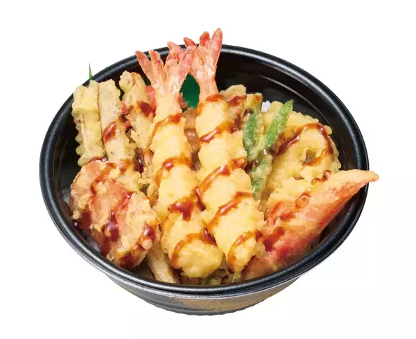 「海老天など、7種10品を盛り合わせた『新春海老天丼』発売/ クーポン･商品プレゼントキャンペーンも【ほっかほっか亭】」の画像
