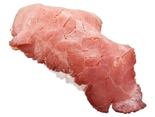 あん肝軍艦一貫80円、寒ぶり一貫105円、数の子軍艦やローストビーフ一貫110円など、「かっぱの冬定番」メニュー販売開始