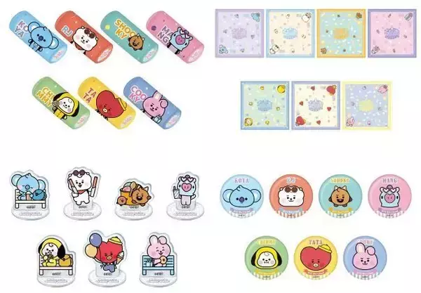 「「BT21メリーランド」池袋・ナムコナンジャタウンで開催、グッズもらえるミニゲームや限定フード＆ドリンク登場“夢の遊園地”体験イベント、大阪＆福岡でも順次」の画像