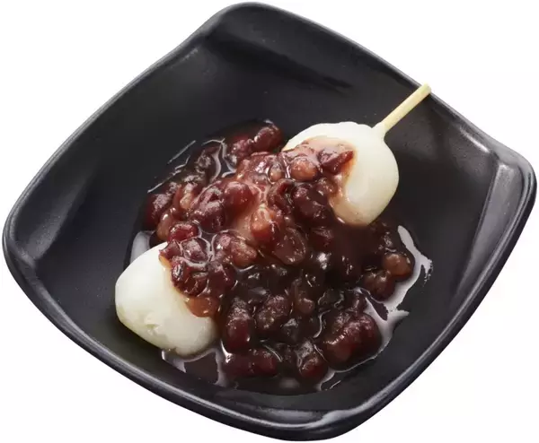 「【かっぱ寿司】『北海道産あずきのふわもちぜんざい』2種販売開始/串だんごにゆであずきをかけた和スイーツ」の画像