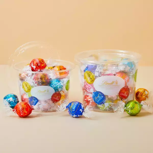 【リンツ】チョコ詰め放題『PICK&MIX詰め放題』開催、リンドール約35粒想定のMサイズは通常より約1,300円お得に【2月16日～28日限定】