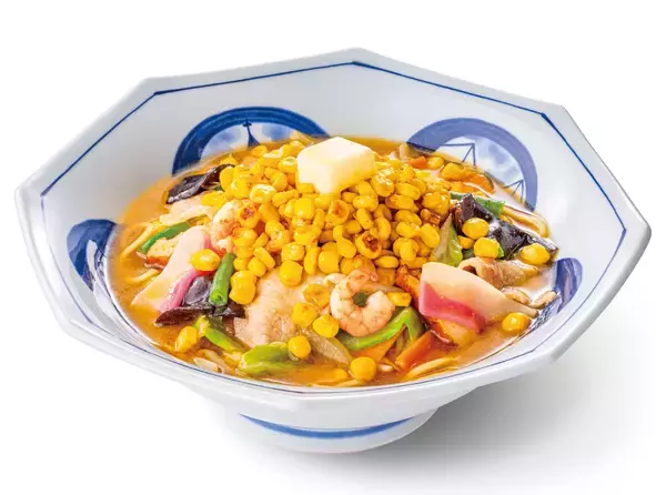 リンガーハット、期間限定「北海道コーンバターみそちゃんぽん」9月17日から　グッズが当たる「とうもろこしフェスティバル」も開催