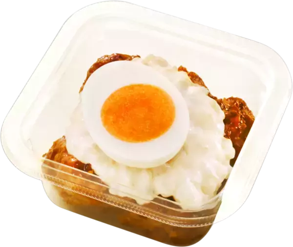 「『ふわっとろ～たまご弁当』発売/ 天津炒飯など4種、価格変えずにゆでたまごトッピングした惣菜も【ファミマ】」の画像