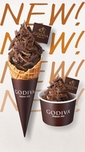 【ゴディバ】ソフトクリームを北海道ミルク仕立てにリニューアル!チョコレート感たっぷりの全3種
