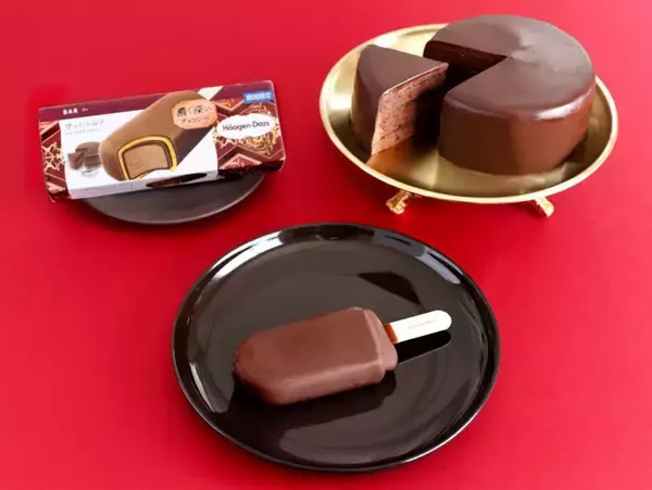 「ハーゲンダッツ、本格スイーツの味わいを再現した期間限定商品/バー『ザッハトルテ』、クリスピーサンド『タルトタタン～カラメリゼ林檎のタルト～』発売」の画像