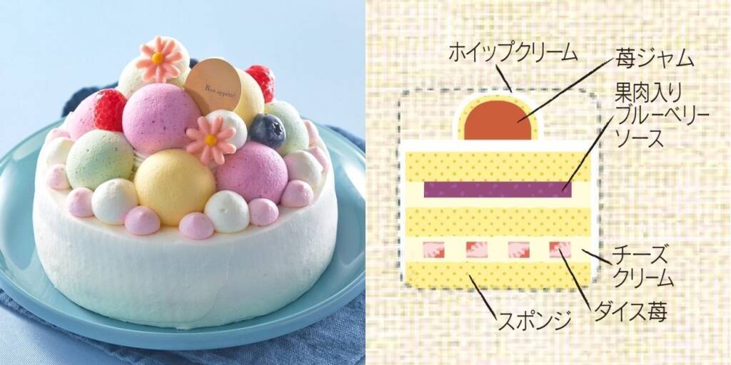 シャトレーゼ「成人の日」ケーキ3種を発売、華やかなムースのデコレーションなど展開