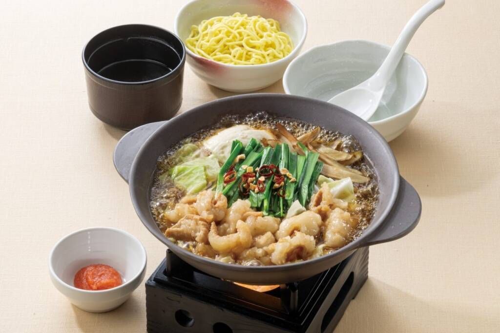 【ガスト】「博多もつ鍋やまや」監修フェア/ 味噌･醤油ベースのもつ鍋、明太子を使った商品など販売、新作スイーツフェアも同時開催