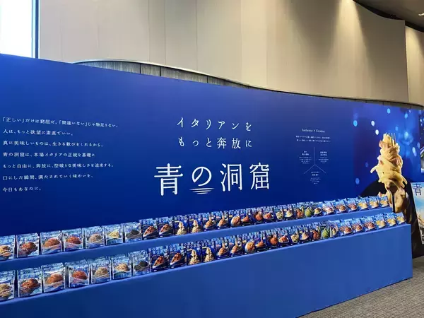 日清製粉ウェルナ「青の洞窟」リブランディング