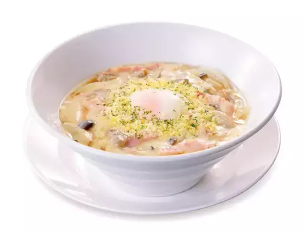 「【幸楽苑】中華そばのスープと組み合わせた“濃厚なミルク感”「カルボらーめん」新登場/ 期間限定で発売」の画像