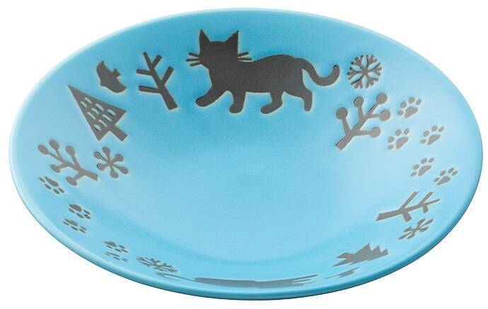 「カフェ･ベローチェ」の福袋、黒ねこデザインの美濃焼マグカップ&小皿、フードメニュー引換券などセットに