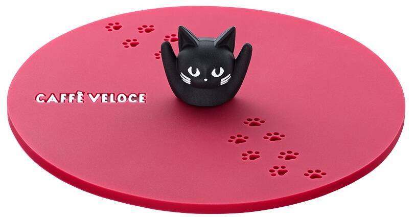 「カフェ･ベローチェ」の福袋、黒ねこデザインの美濃焼マグカップ&小皿、フードメニュー引換券などセットに