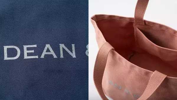 「ディーン&デルーカ、トートバッグ「A BAG FOR HAPPINESS 2023」11月1日発売、コーラル･ブルーグレーのチャリティバッグ/DEAN & DELUCA」の画像
