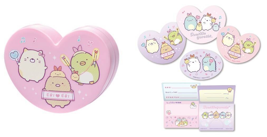 ハッピーセット「すみっコぐらし」発売、お店屋さんごっこ･お手紙遊びができるおもちゃをラインアップ