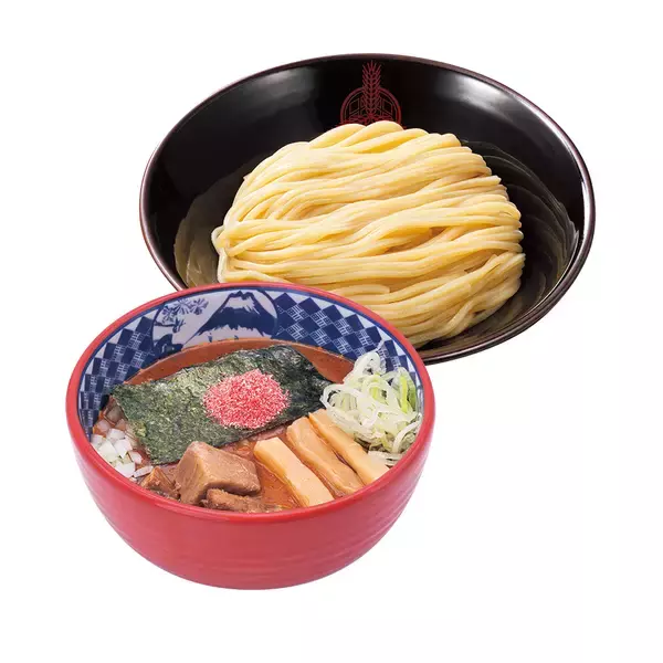 【三田製麺所】“海老味噌感”を強化した濃厚な味わいに進化、「海老つけ麺」&新登場「旨辛海老つけ麺」発売