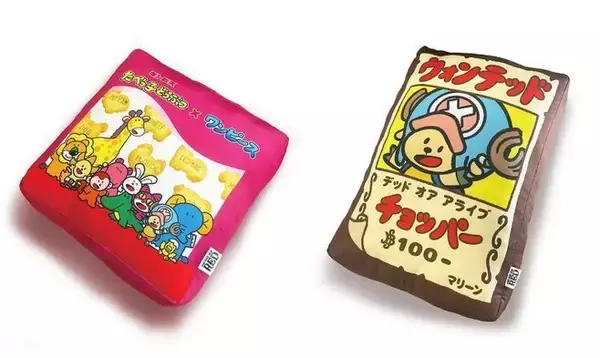 「“ワンピース×たべっ子どうぶつ”コラボグッズ発売、Tシャツ・エコバッグ・キーホルダーなど、「チョッパー」「サニーくん」などデザイン、ONEPIECE麦わらストアやロフトで、オンライン通販も」の画像