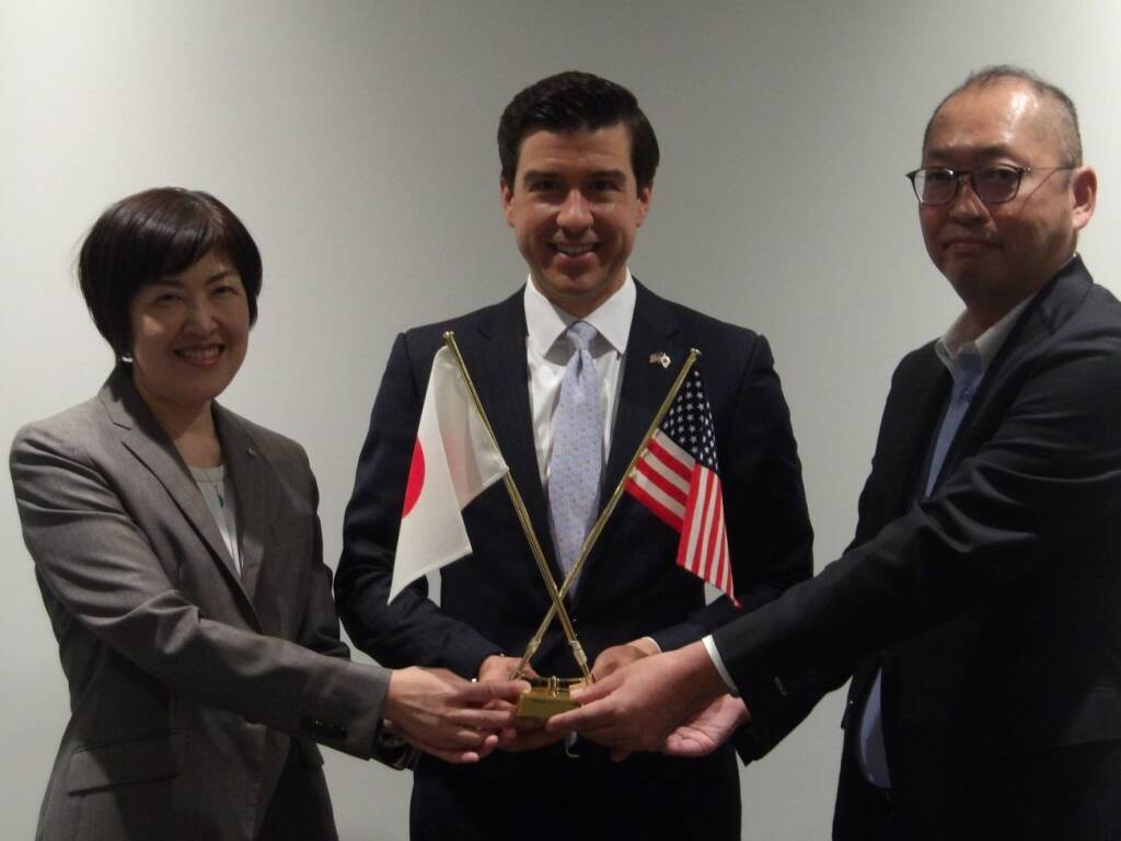 米農務省次官とUSSEC･CEOが来日、セブン&アイ本社でミーティングと店舗視察