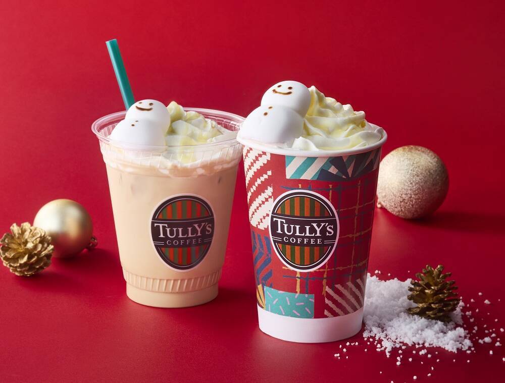 【タリーズコーヒー】冬の新メニュー「タリーズスノーマンラテ」「アイリッシュラテ」を新発売/グッズ、タンブラー、バッグも登場