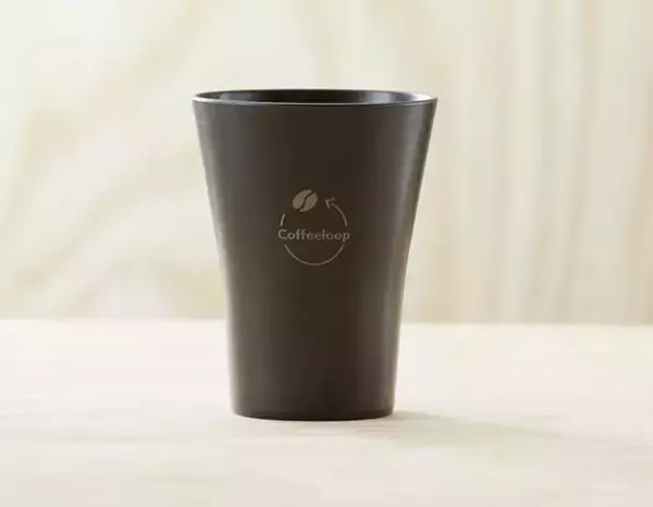 コーヒーかす利用エコカップ「Coffeeloopカップ」開発、通販サイトで販売/アサヒユウアス「Coffeeloopプロジェクト」