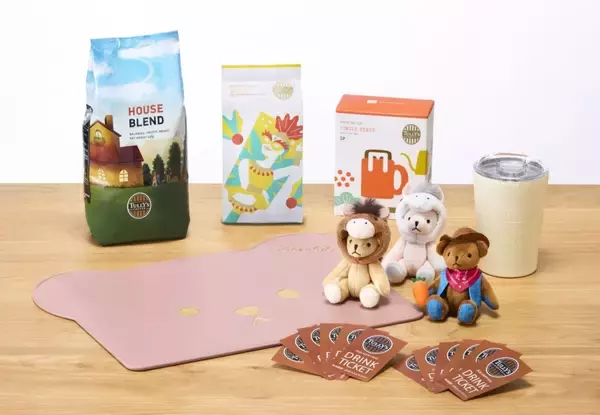 「【タリーズ福袋】トートバッグ、ミニテディ、コーヒー豆、ドリンクチケットなど【オンラインストア･楽天市場店限定販売】」の画像