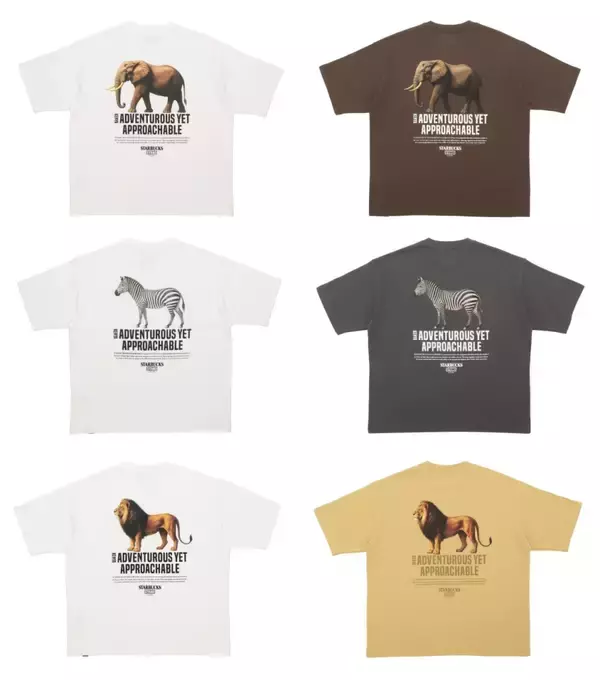 「【スタバ×BEAMS】ケニアをテーマにしたTシャツ･ニットなど全14アイテムを発売」の画像