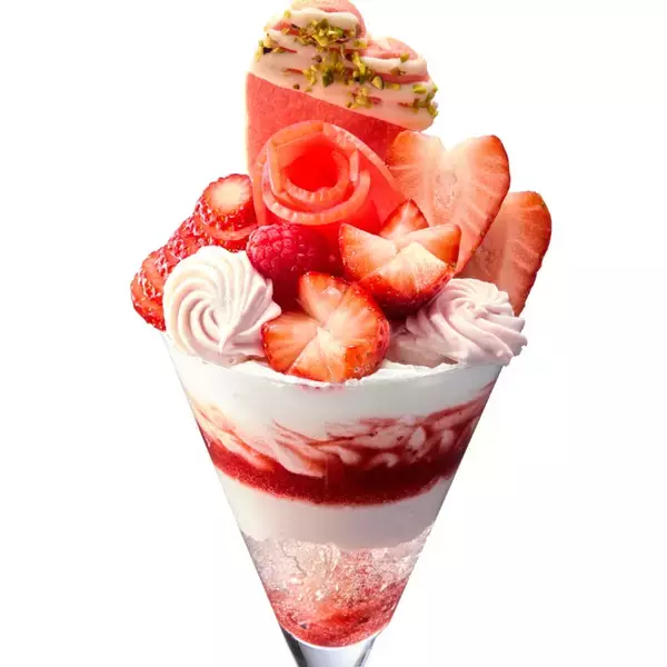 「【タカノフルーツパーラー】花束がモチーフの母の日限定パフェ全9種が登場」の画像