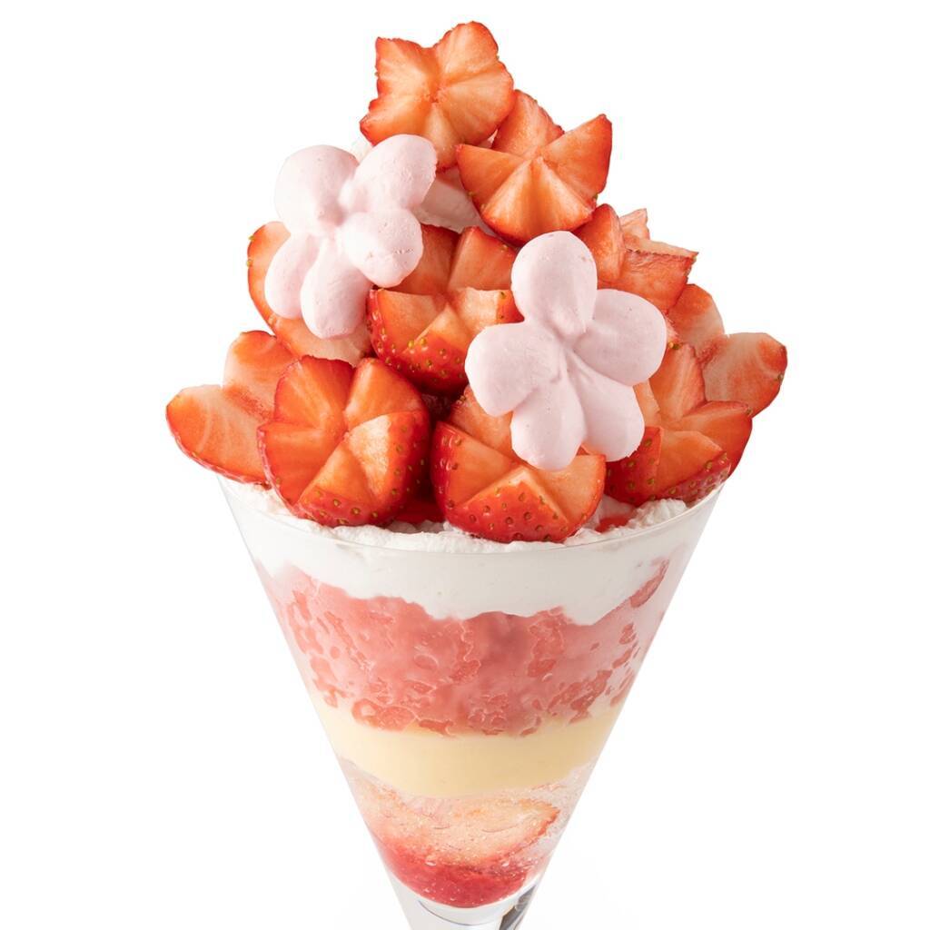 【タカノフルーツパーラー】花束がモチーフの母の日限定パフェ全9種が登場