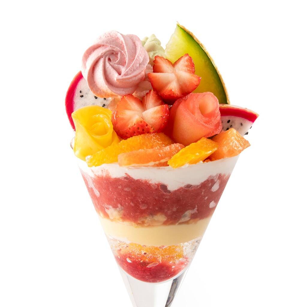【タカノフルーツパーラー】花束がモチーフの母の日限定パフェ全9種が登場