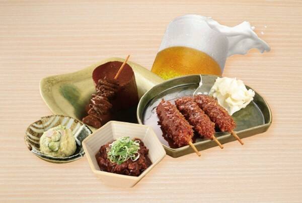 JR名古屋駅の線路･ホームに「昔の矢場とん」が期間限定オープン/串かつやどて煮など“名古屋名物”をラインアップ