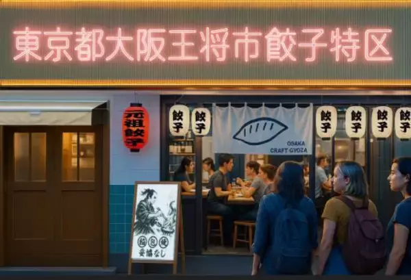 「【大阪王将】新業態「東京都大阪王将市餃子特区」/ “ちょい飲み”需要など踏まえ、東京･神保町にオープン」の画像