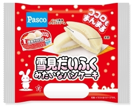 「雪見だいふくみたいなパンケーキ」発売、Pasco×「雪見だいふく」コラボ【敷島製パン】