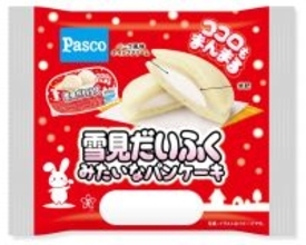 「雪見だいふくみたいなパンケーキ」発売、Pasco×「雪見だいふく」コラボ【敷島製パン】