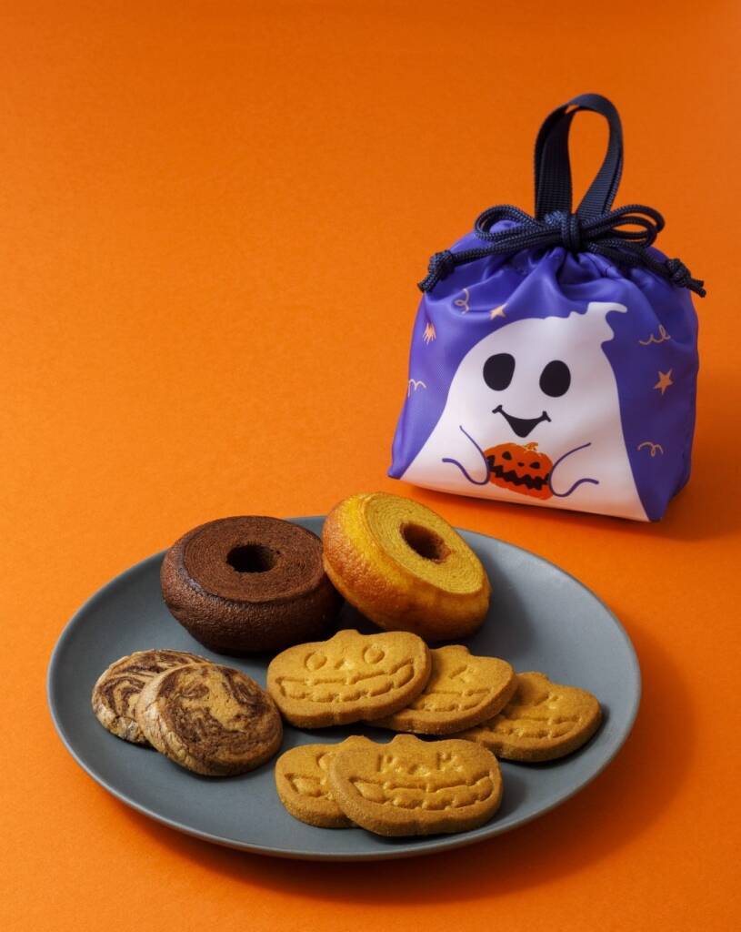 紀ノ国屋、ハロウィン限定スイーツバッグ発売　フランケン・黒猫・おばけの3種類、クッキーなど詰め合わせ