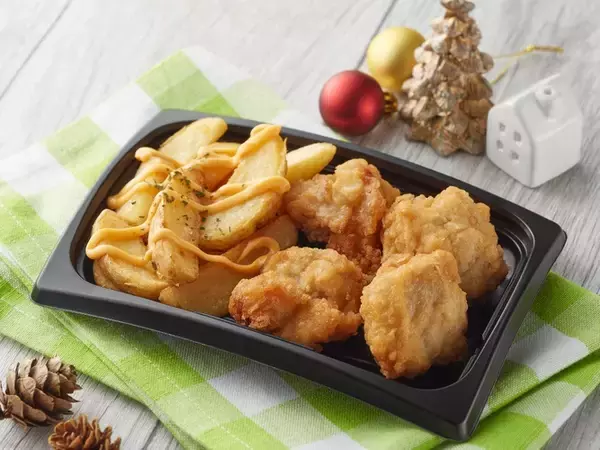 「ミニストップ、チキン割引や「ケーキ」など新商品多数、「スマイル♪ クリスマスパーティー!」第2弾、「極旨フライドチキン」「ジューシーチキン」を12月15日から1本20円引き、そのほか「天空の抹茶ツリーケーキ」や「チキン&チェダーソースポテト」など発売」の画像