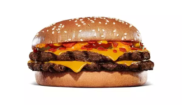 【バーガーキング】“ガツンとくる”にんにくソースと辛味「スパイシーにんにく･ガーリックバーガー」期間限定で発売/人気商品も復活販売