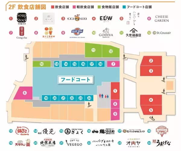 「【食関連の店舗数 アウトレット日本一】三井アウトレットパーク岡崎オープン、45店舗の食関連店舗が出店/地元の人気店や東海・愛知初出店の店も」の画像