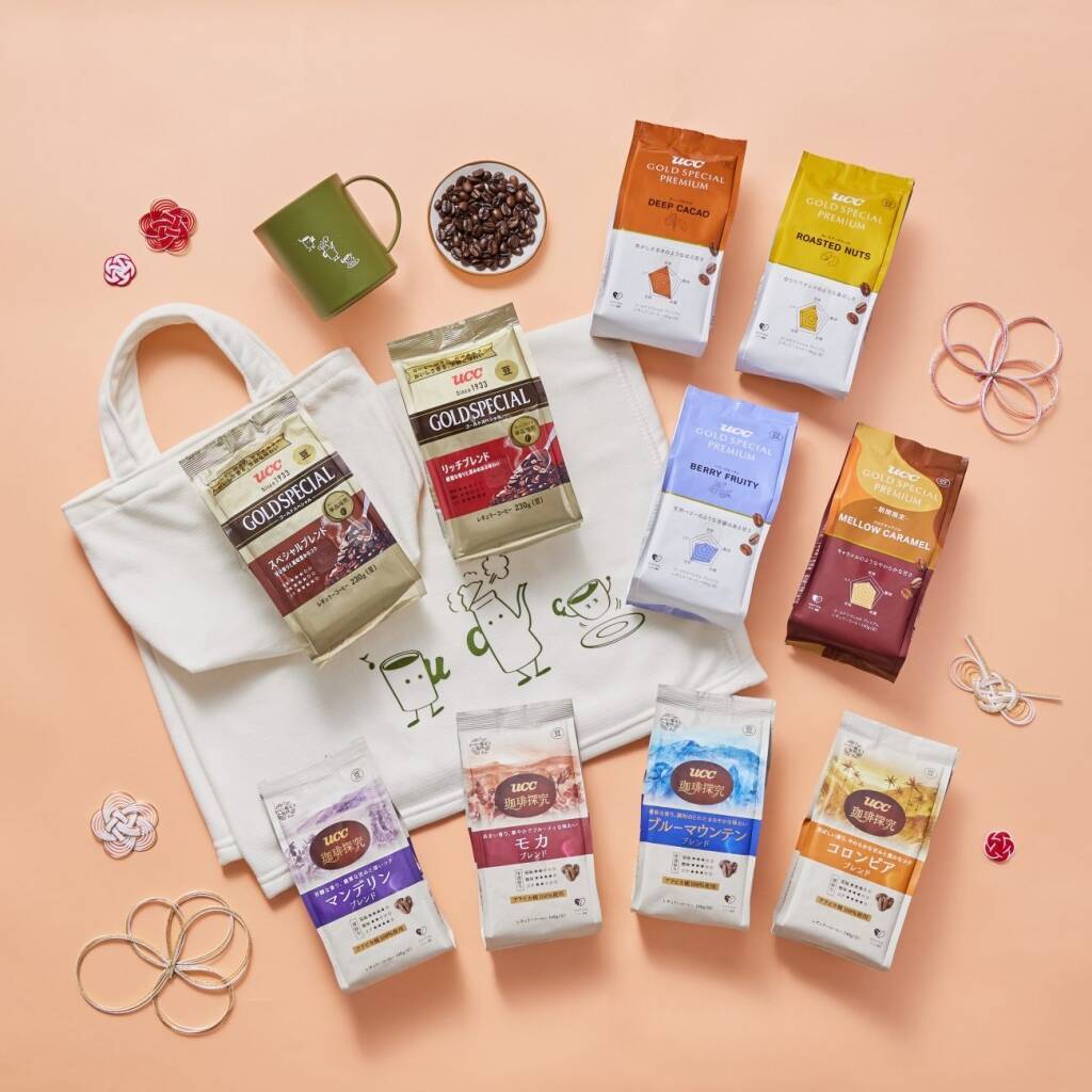 UCC数量限定『コーヒー福袋2026』公式オンラインストアで販売開始/単品購入より約5万円お得になるセットも