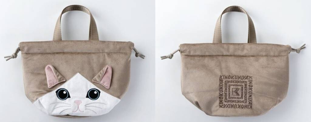 【紀ノ国屋】ねこグッズ続々、スイーツポーチや保冷巾着など限定アイテムを発売