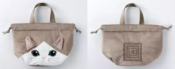 「【紀ノ国屋】ねこグッズ続々、スイーツポーチや保冷巾着など限定アイテムを発売」の画像