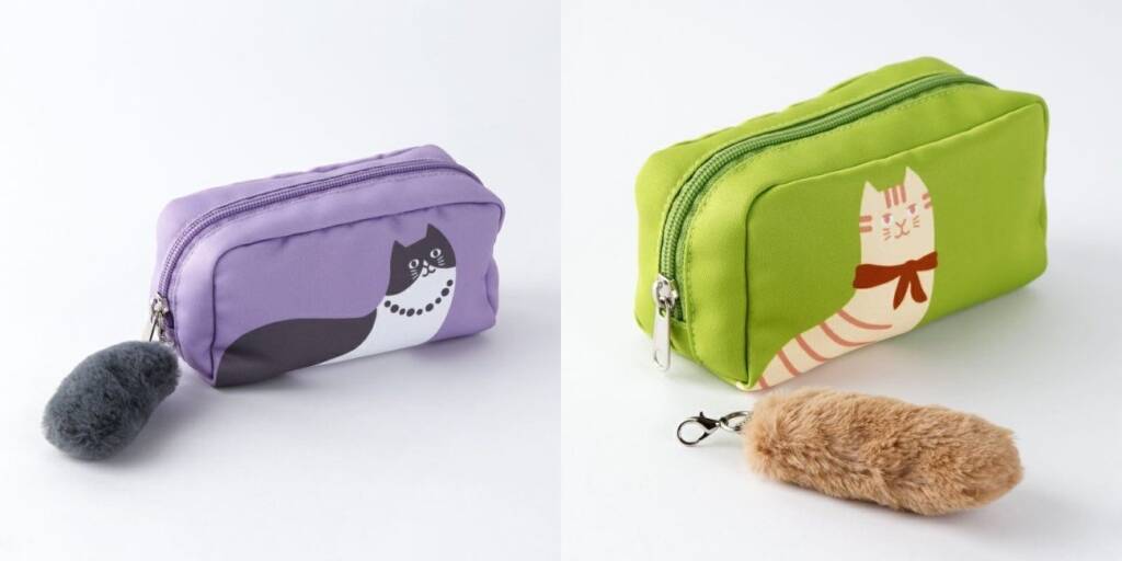 【紀ノ国屋】ねこグッズ続々、スイーツポーチや保冷巾着など限定アイテムを発売