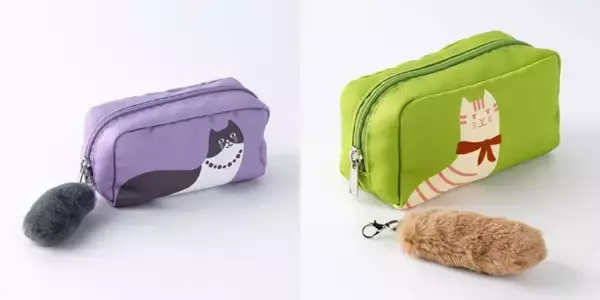 「【紀ノ国屋】ねこグッズ続々、スイーツポーチや保冷巾着など限定アイテムを発売」の画像