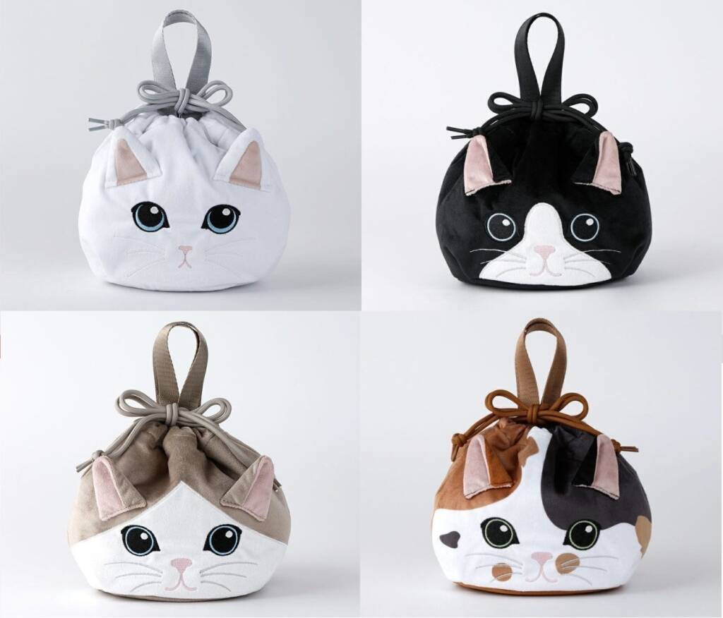 【紀ノ国屋】ねこグッズ続々、スイーツポーチや保冷巾着など限定アイテムを発売
